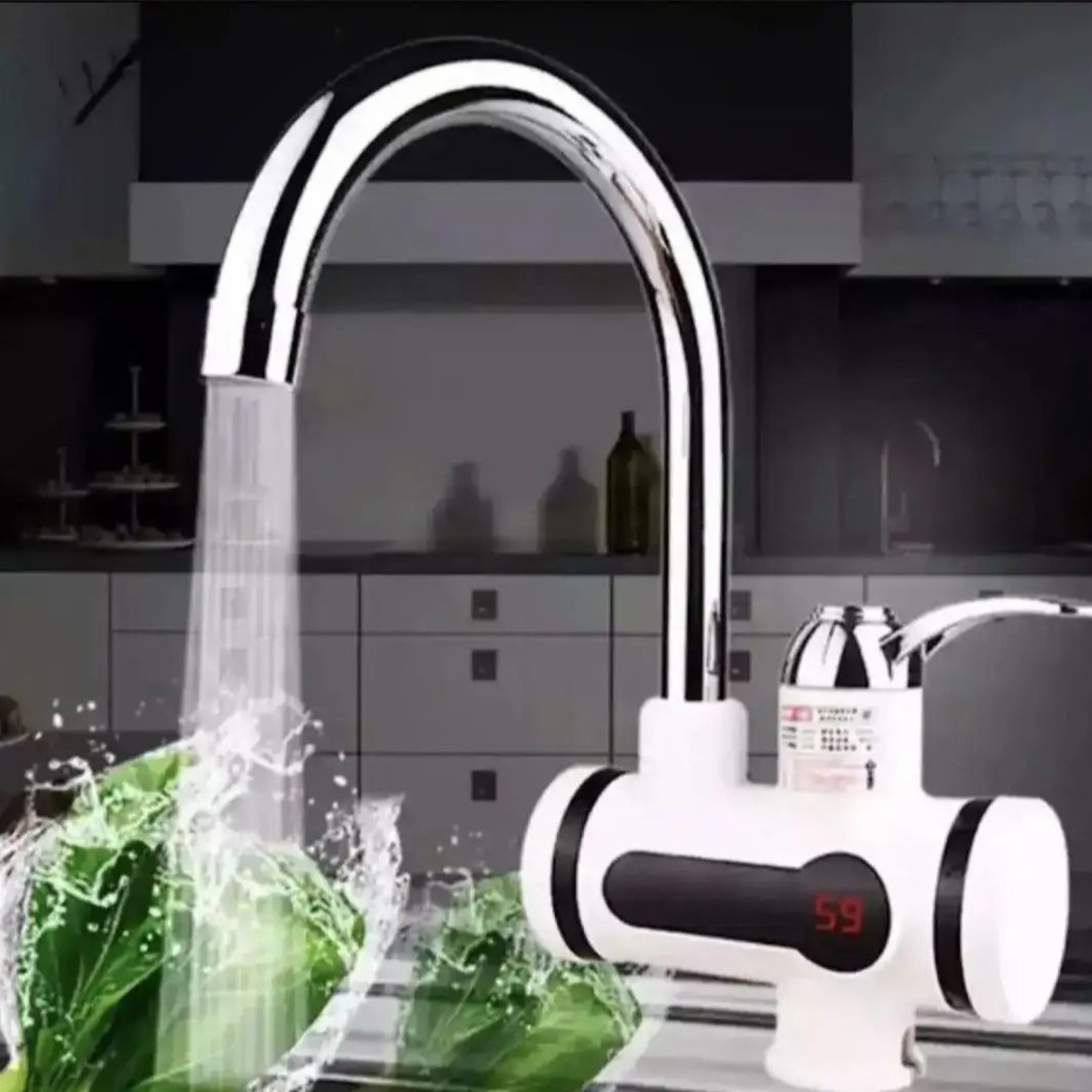 Instant Tankless Digital Electric Hot Water Faucet