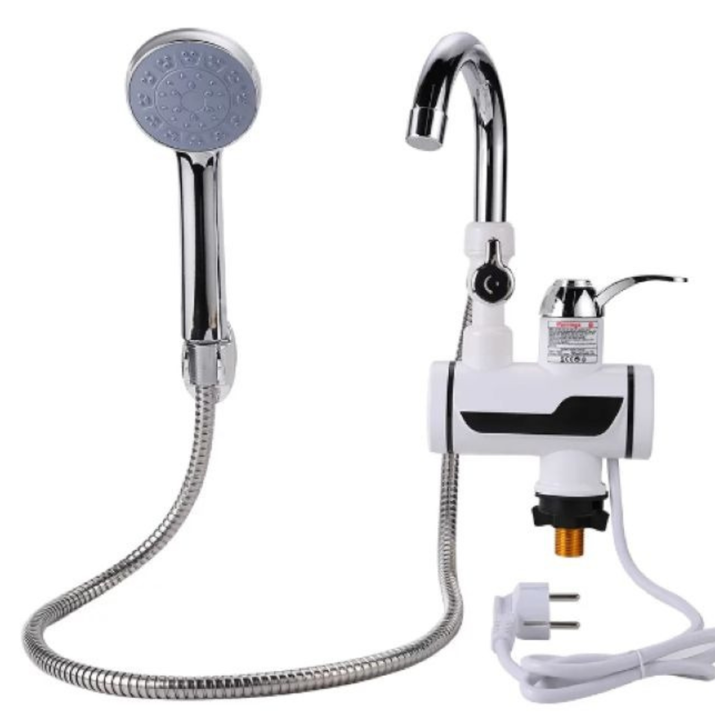 Instant Electric Hot Water Tap Heater – 3000W with Digital Display & Shower