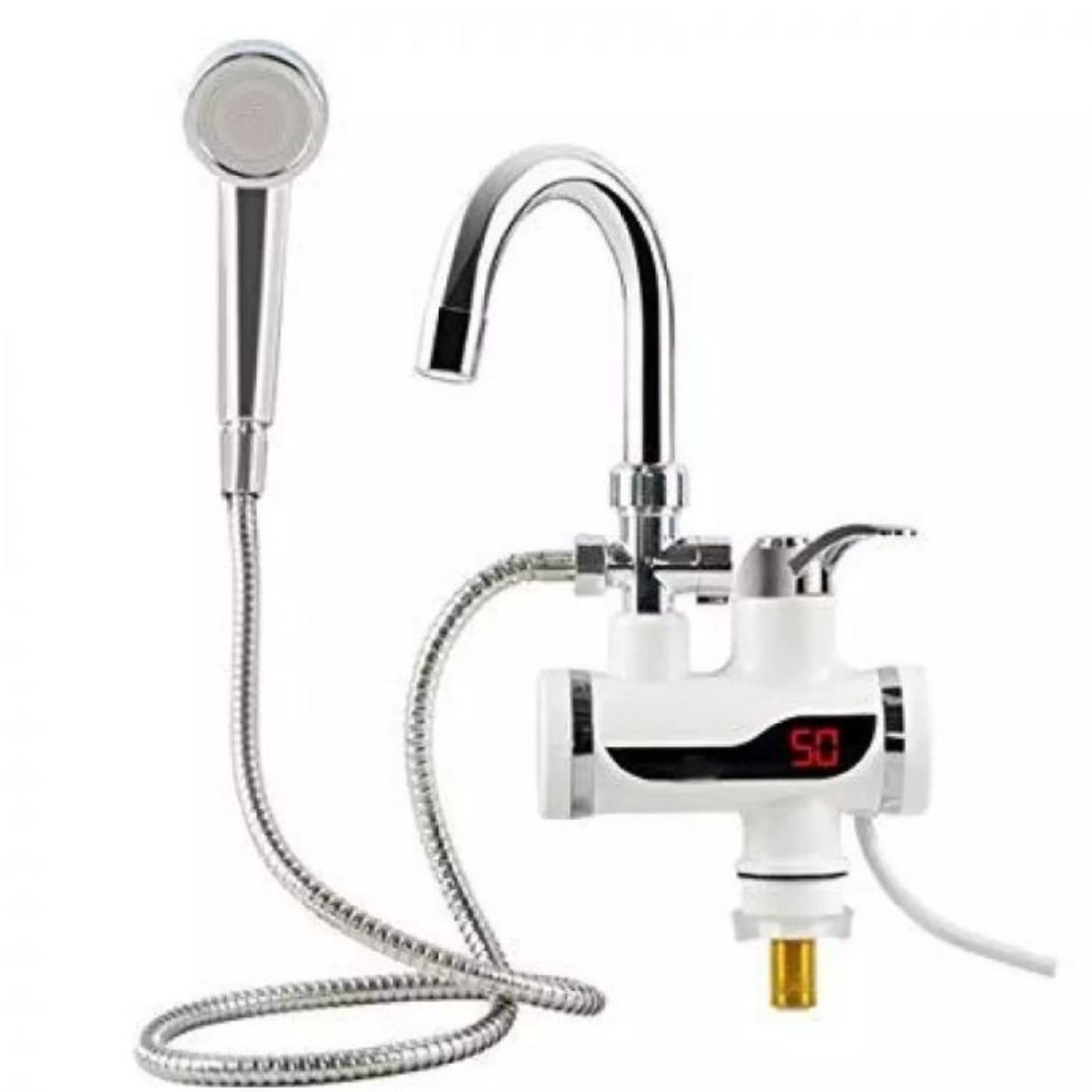 Instant Electric Hot Water Tap Heater – 3000W with Digital Display & Shower