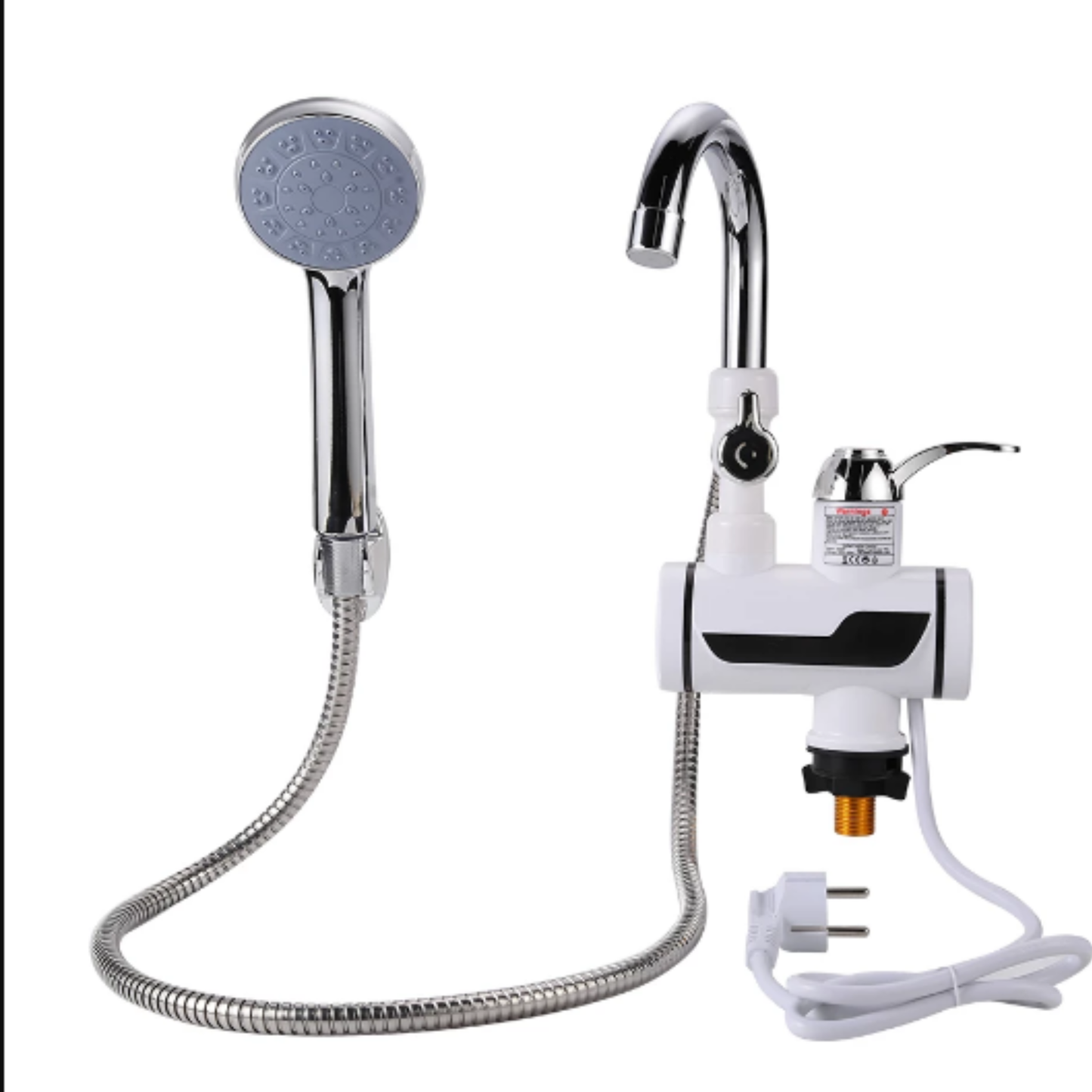 Instant Electric Hot Water Tap Heater – 3000W with Digital Display & Shower