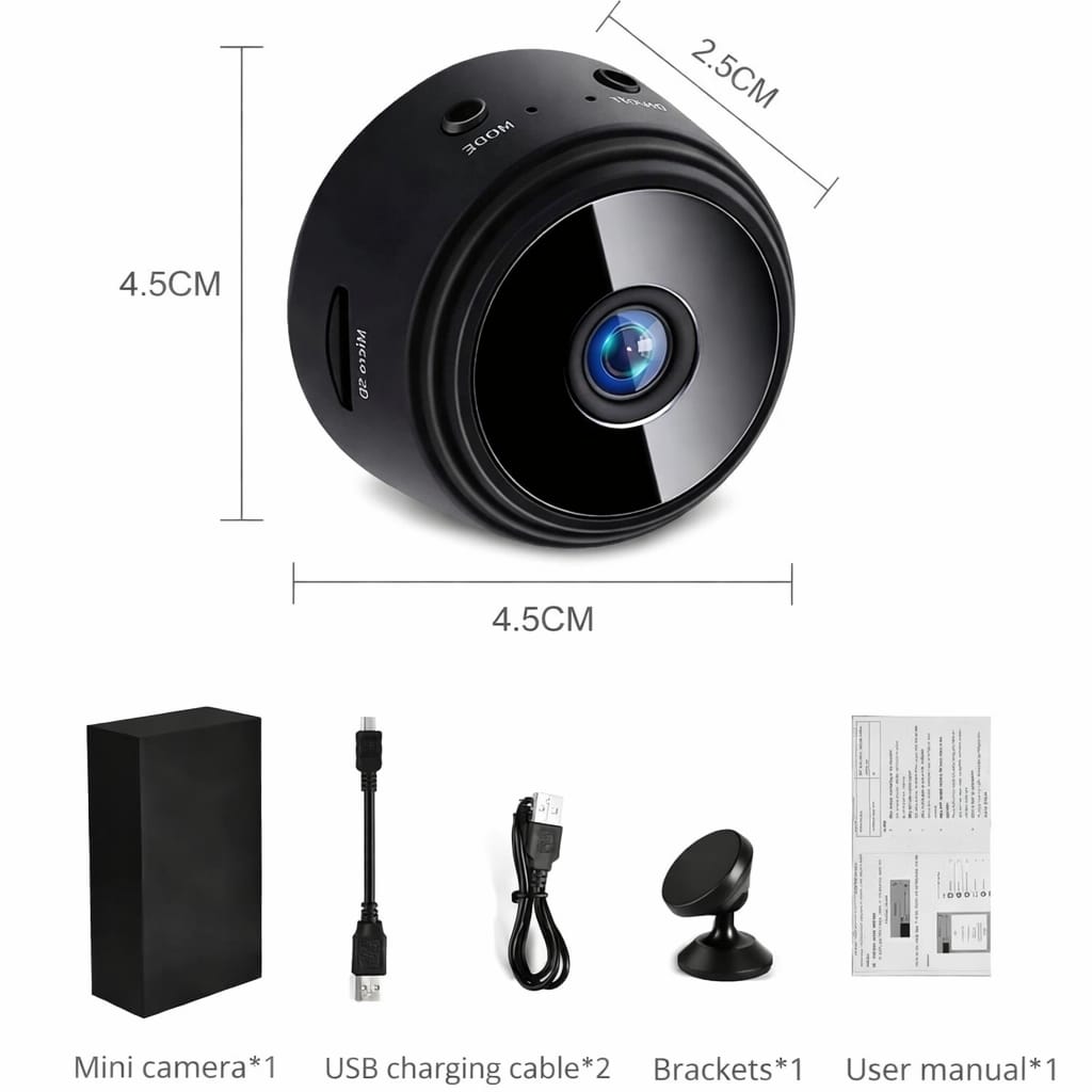 A9 Smart Mini WiFi Camera with Night Vision